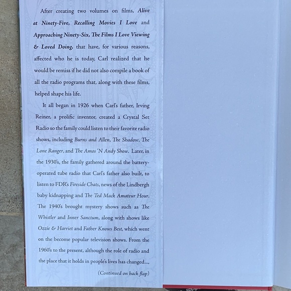 I Remember Radio Coffee Table book - Picture 5 of 5